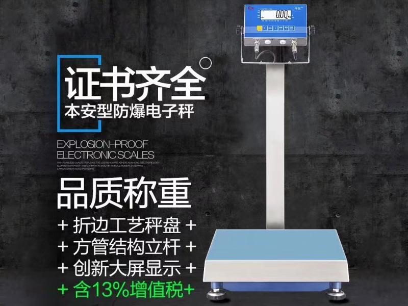 Explosion-proof electronic platform scale